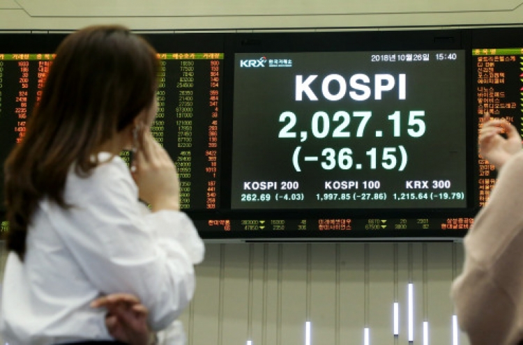Korean stock markets in free fall, downward pressure to persist
