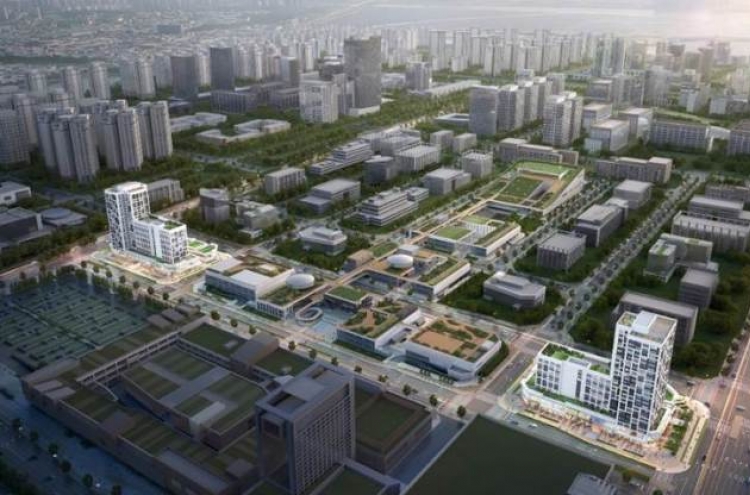 Posco E&C seeks tenants for The Sharp apartment complex in Songdo