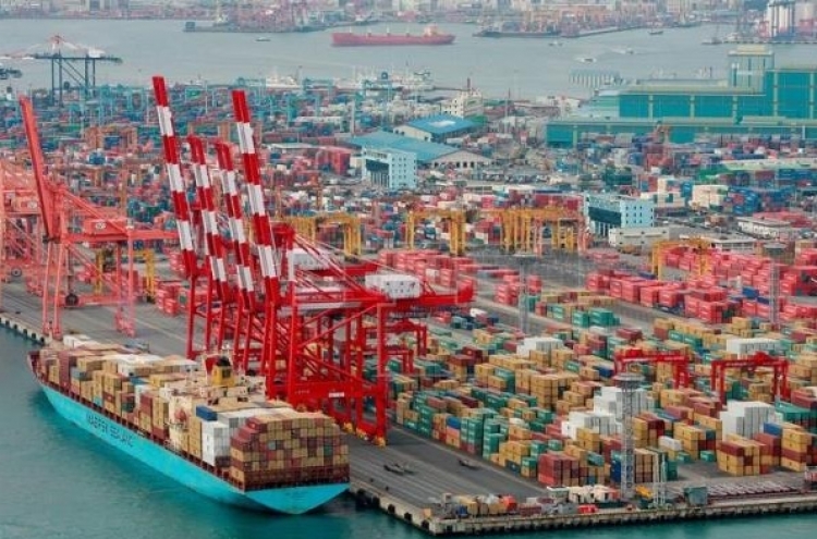 Korea's exports up 22.7% on-year in Oct.