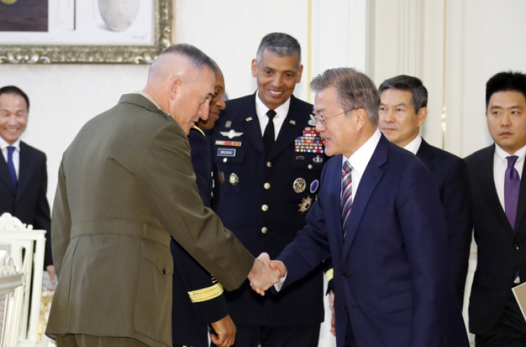 Moon says Korea-U.S. alliance should continue forever