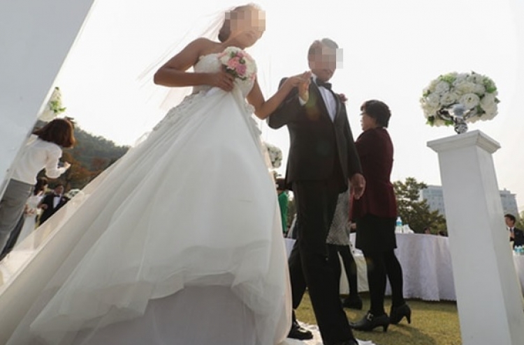Less than half of South Koreans say marriage necessary: survey