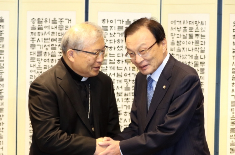 S. Korea's cardinal willing to accompany Pope Francis on possible NK visit