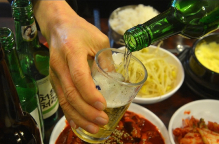 Seoul to ban ads with drinking scenes