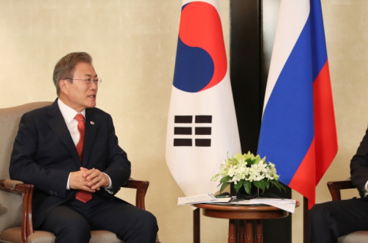 Moon asks Moscow to play bigger role in prompting denuclearization steps from Pyongyang