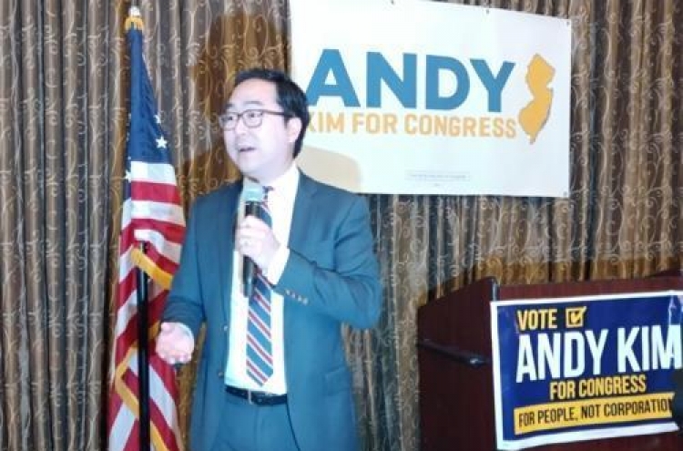 Korean-American Andy Kim elected to US Congress