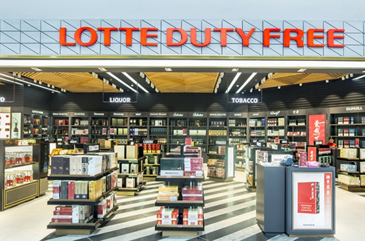 Lotte Duty Free’s overseas sales jump 65 percent