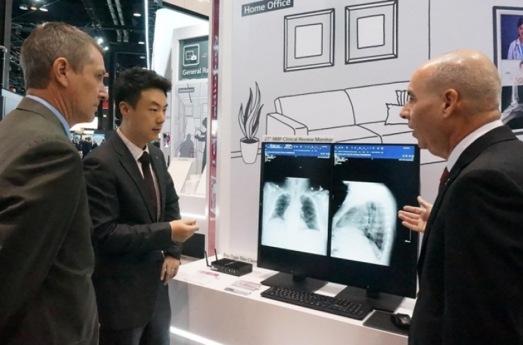 LG Electronics showcases medical display products in US