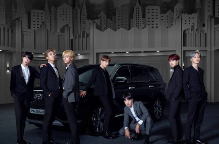 BTS named brand model for Hyundai Motors SUV Palisade