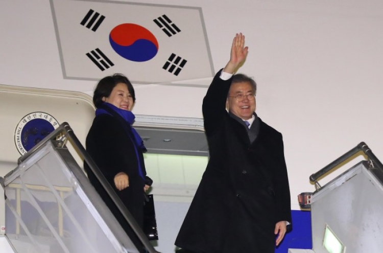 Korean president heads to Argentina for G-20 summit