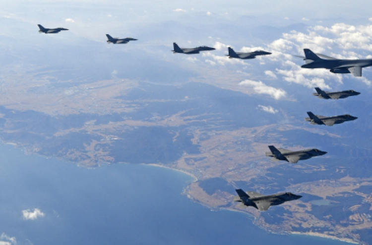 S. Korea kicks off new air drill to replace joint exercise with US