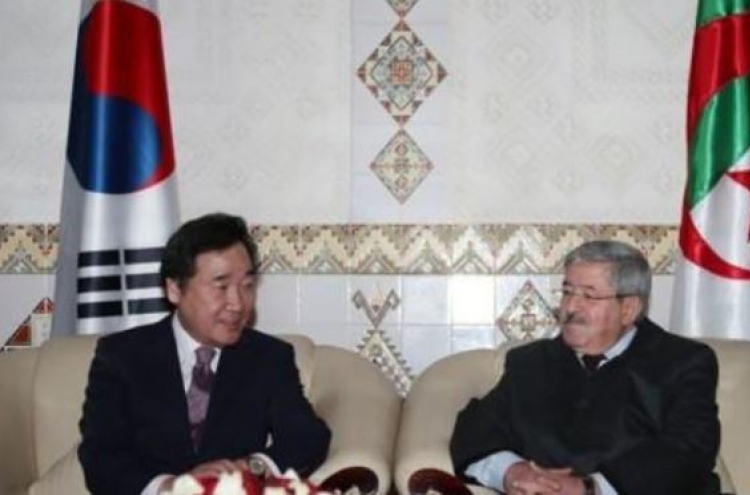 Korean PM vows to solidify trade and exchange with Algeria