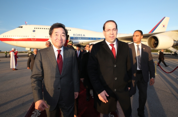 Korean PM vows to speed up cooperation with Tunisia