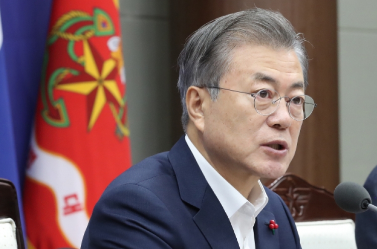 Moon calls for strong military, alliance with US