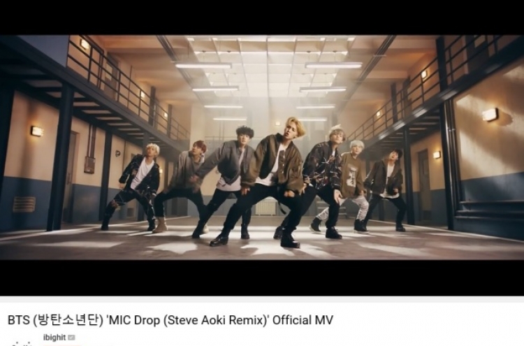 BTS’ ‘Mic Drop’ hits 400m views, sets Korean record