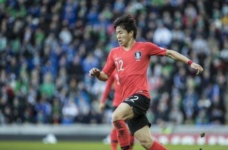 S. Korean footballer Kwon Chang-hoon scores 1st goal of season in France