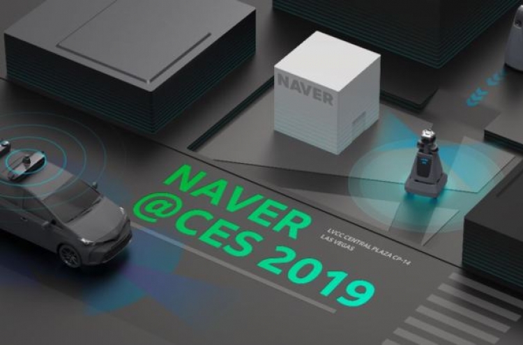 [CES 2019] Korean internet giant Naver debuts AI, robotics technology for first time on global stage