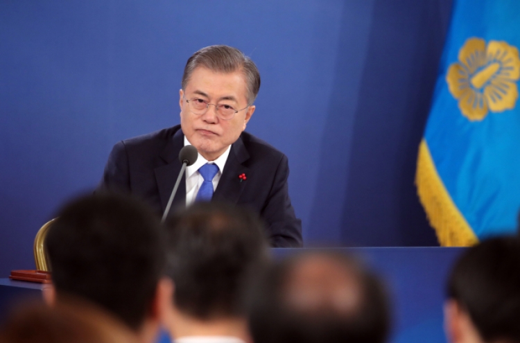 Moon voices need for 'bolder' denuclearization steps to end sanctions