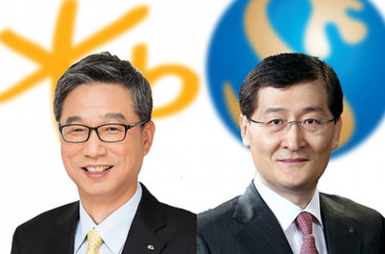 KB, Shinhan regroup as competition heats up for ‘leading bank’ title