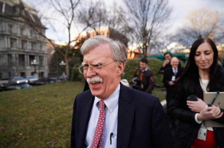 Bolton: US sanctions relief requires 'significant' step from N. Korea