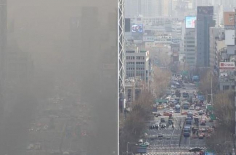 Seoul sees drastic rise in ultrafine dust level in Jan: data