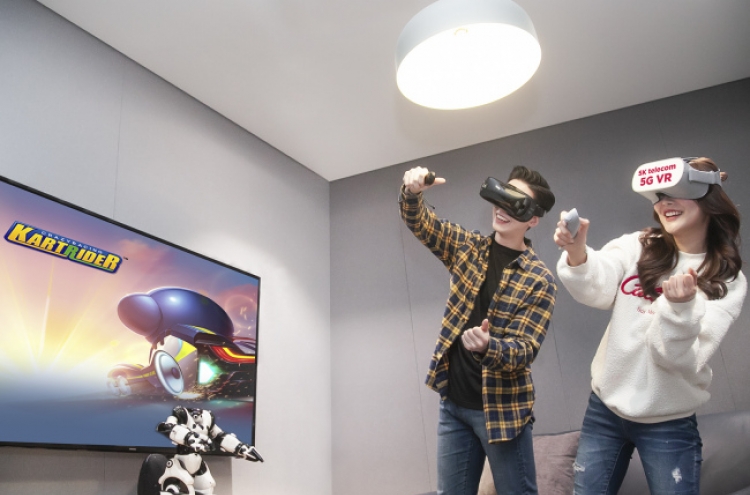 Korean mobile carriers marry 5G and VR games