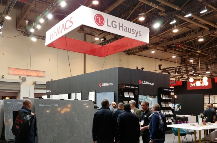 LG Hausys showcases new premium surfaces at trade show