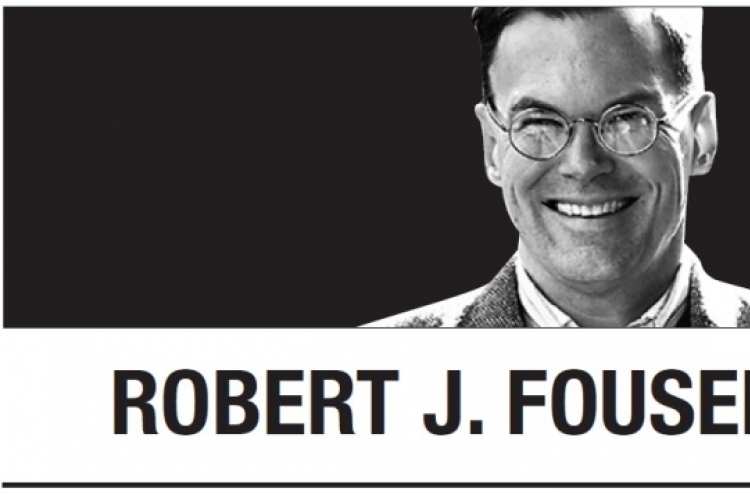 [Robert J. Fouser] Focusing on what works with North Korea