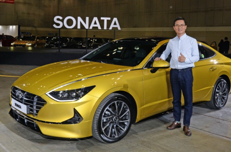 Hyundai sets new Sonata sales target at 70,000 this year