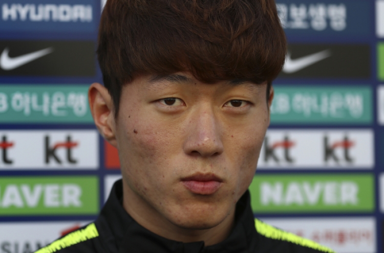 S. Korean striker vows to show finisher’s instinct vs. Colombia