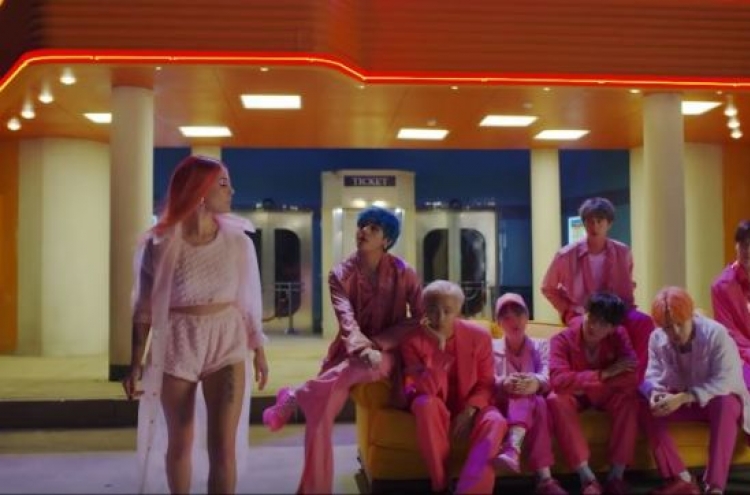 BTS releases teaser video of new album's main track featuring Halsey