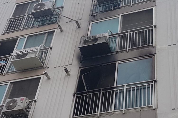 진주 아파트 방화 난동 사망 5명·부상 13명…'임금체불 불만'(종합)
