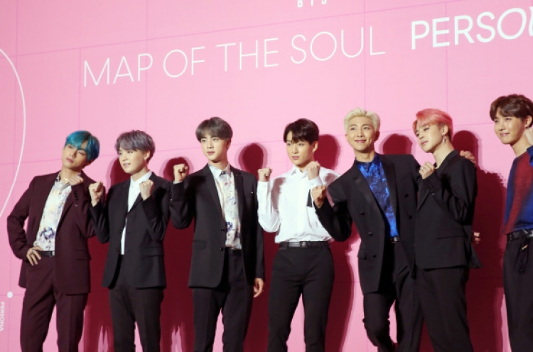 BTS becomes 1st band since Beatles to score 3 Billboard No. 1 albums in single year