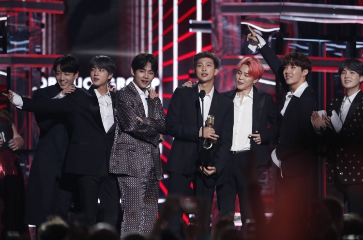 BTS wins two prizes at Billboard Music Awards