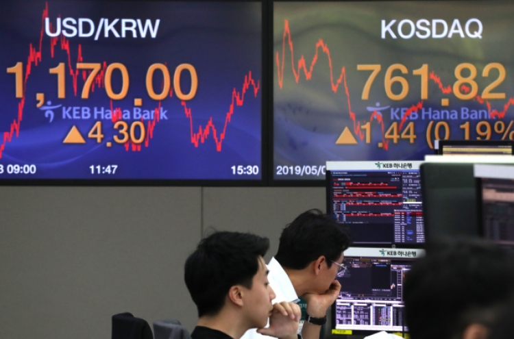 Strong dollar fans fear of foreign capital outflow from Korean market