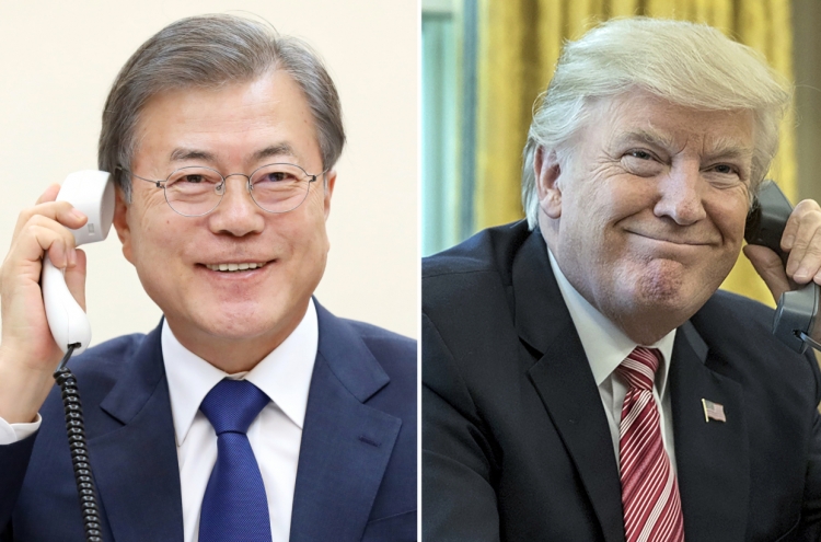 Trump backs S. Korea's food aid for NK: Cheong Wa Dae