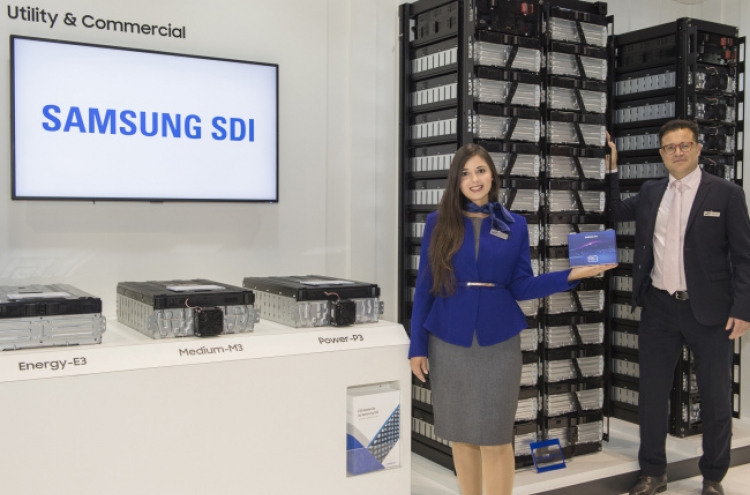 Samsung SDI showcases optimized ESS in Europe