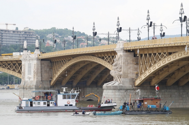 Another S. Korean found dead in Budapest river after boat sinking
