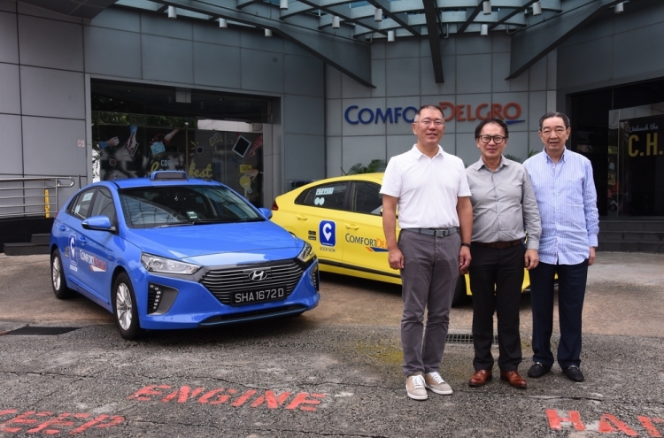 Hyundai Motor to deliver 2,000 Ioniqs to Singaporean taxi firm