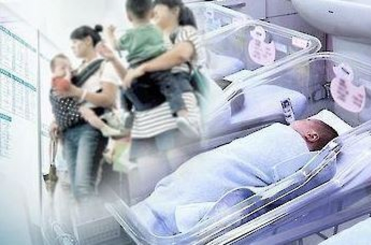 Childbirths down 6.1% in April