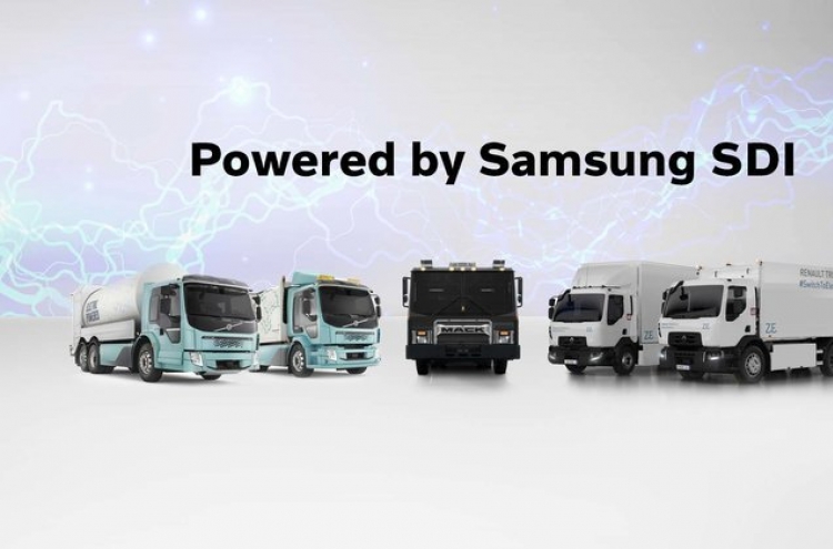 Volvo, Samsung SDI to co-develop battery packs for electric trucks