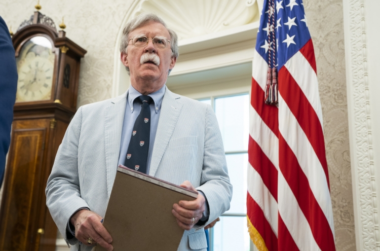 US security adviser Bolton heads for S. Korea, Japan amid trade row