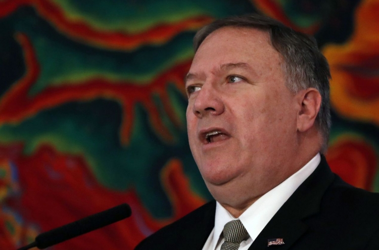 Pompeo says he expects talks with NK to resume in couple of weeks