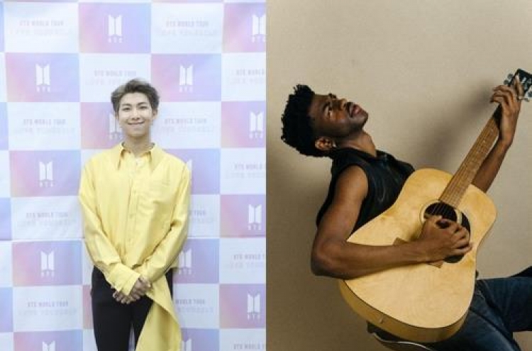 BTS' RM, Lil Nas X team up for Seoul version of latter's Billboard-topping single