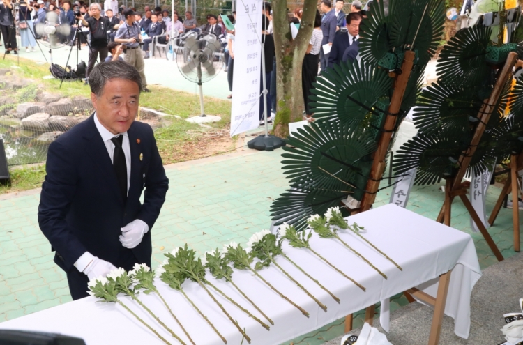 [Newsmaker] Korean victims of WWII atomic bombings remembered in ceremony