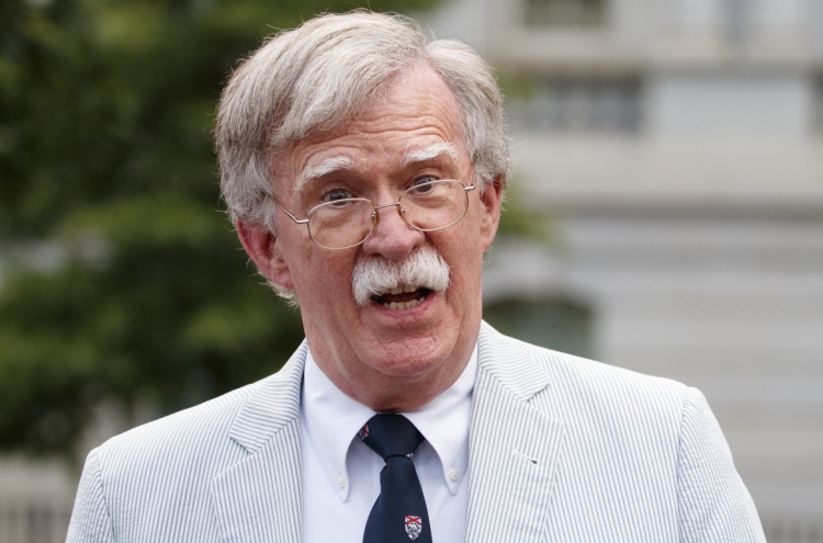 Bolton says NK missile launches violate UN resolutions, threaten allies