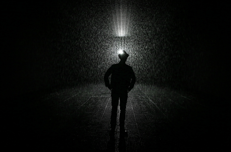 ‘Rain Room’ raises questions about control and agency