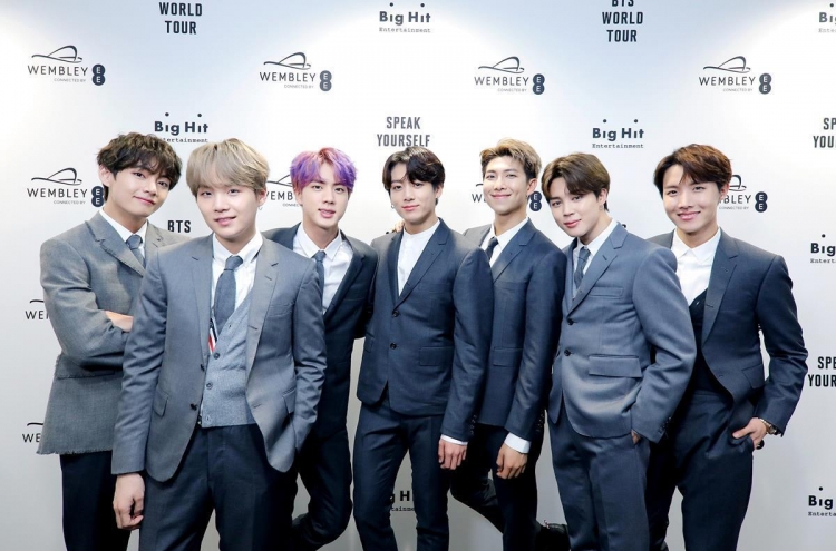 BTS propels Big Hit to near top of entertainment industry in H1