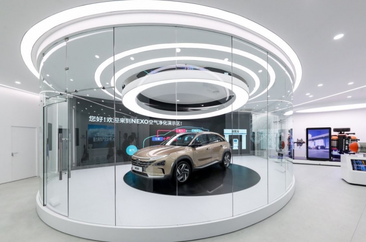 Hyundai Motor opens hydrogen showroom in Shanghai