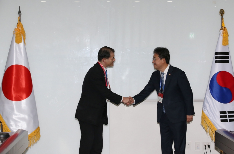 S. Korean, Japanese culture ministers seek way out of worsening diplomatic ties