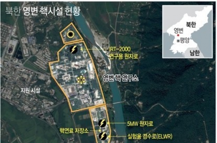 Previously unidentified underground facilities identified at Yongbyon complex: 38 North